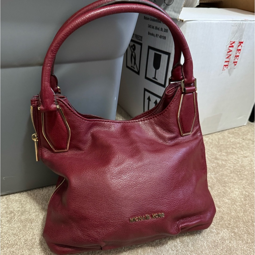 Michael Kors Red Shoulder Bag